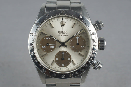 1972 Rolex Daytona 6265 Silver Tropical Dial