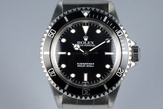 1967 Rolex Submariner 5513 Service Dial
