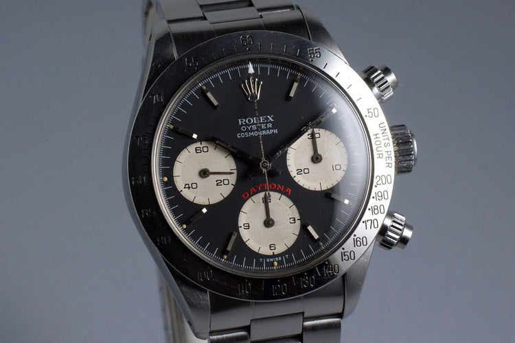 1979 Rolex Daytona 6265 Black Big Red Daytona Dial