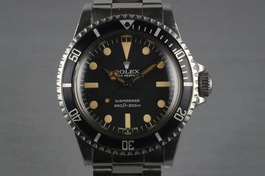 1979 Rolex Submariner Ref: 5513 with Mark 2 Maxi Dial
