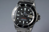 1970 Rolex Red Submariner Ref: 1680 Luminova Service Dial