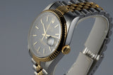 1994 Rolex Two Tone DateJust 16233 Glossy Black Dial