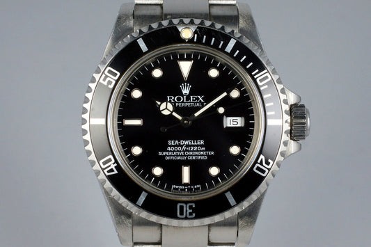 1990 Rolex Sea Dweller 16600