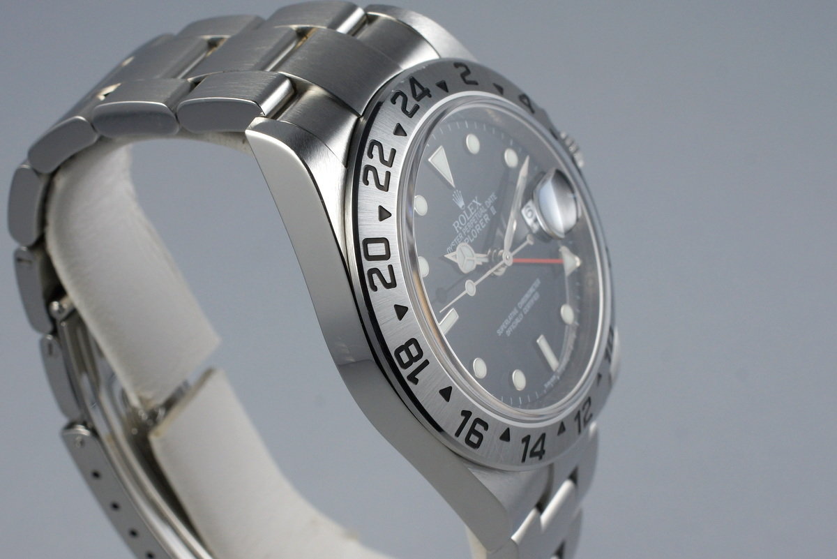 HQ Milton - 2011 Rolex Explorer II 16570 Box and Papers with 3186