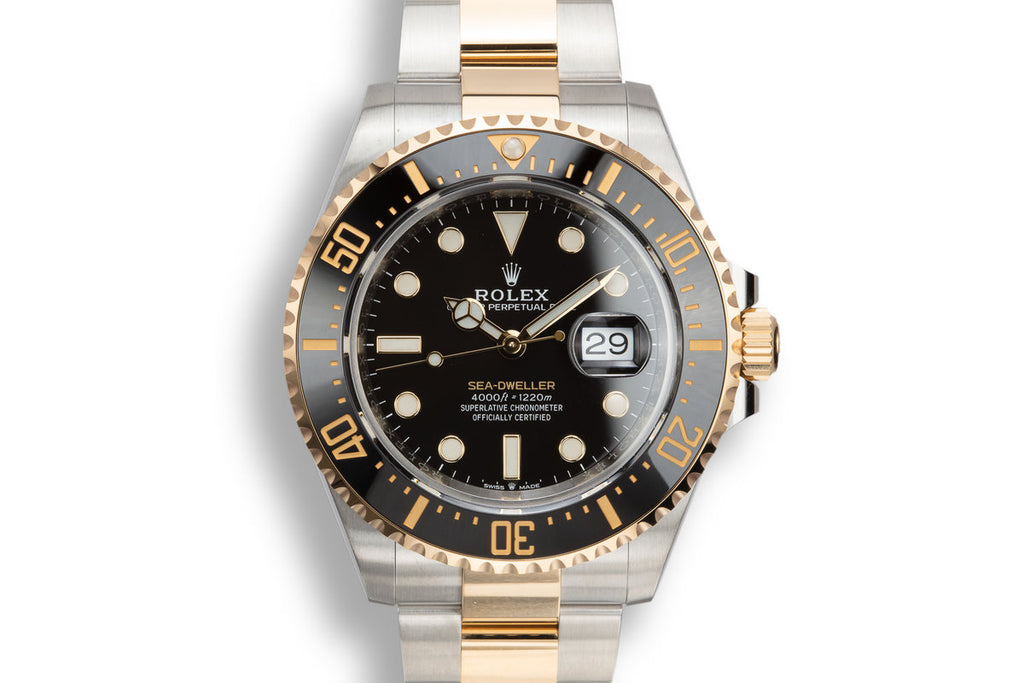 2019 Rolex Two-Tone Sea-Dweller 126603 with Box and Papers