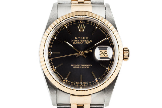 1997 Rolex Two Tone DateJust 16233 with Box and Papers