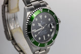 2005 Rolex Green Submariner 16610