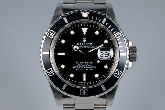 1991 Rolex Submariner 16610