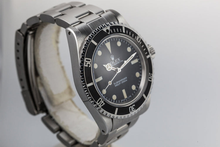 1983 Rolex Submariner 5513 with Mark V Maxi Dial