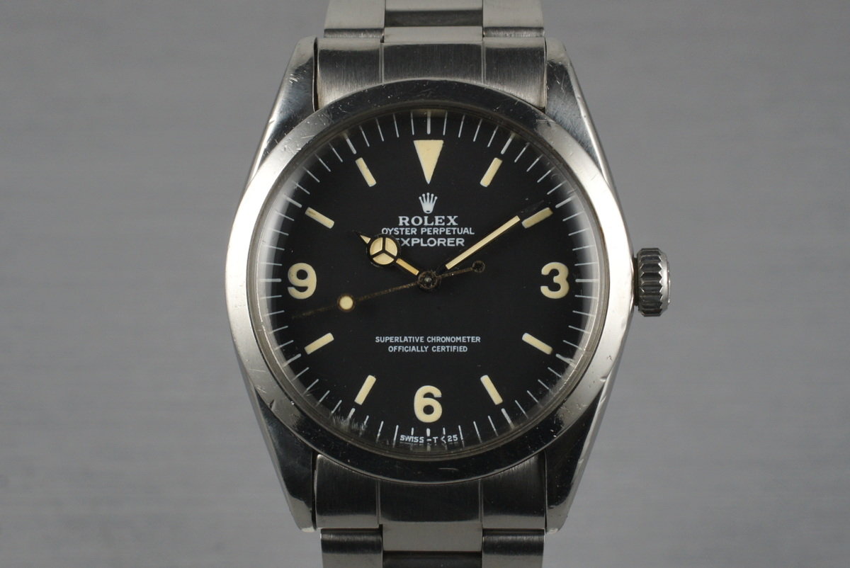 HQ Milton 1963 Rolex Explorer 1 1016 with Box and Papers