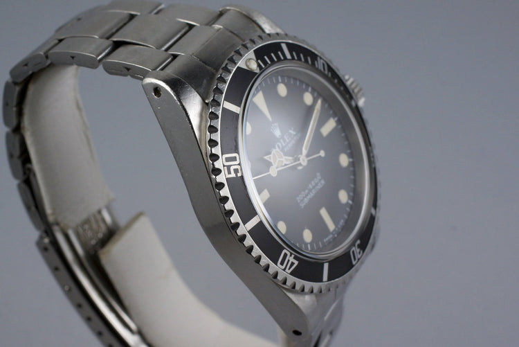 1968 Rolex Submariner 5513 Meters First