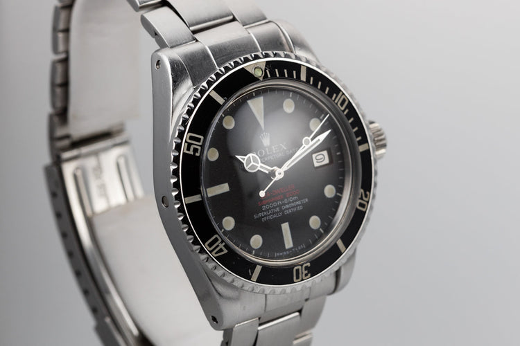 1967 Rolex Double Red Sea-Dweller 1665 with Mark 2 Tropical Dial