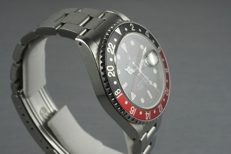 1991 Rolex 16710 GMT II with Box and Papers
