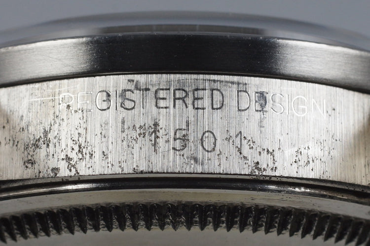 1972 Rolex Date 1501 Blue Sigma Dial
