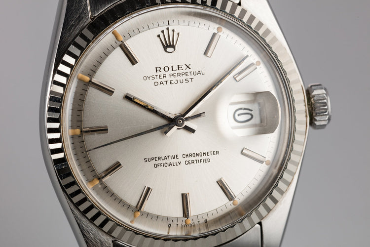 1974 Rolex DateJust 1601 with Silver Sigma Dial