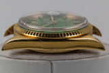1972 Rolex Day-Date 1803 with Green Stella Dial