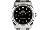 1991 Rolex Explorer 14270 with 'Black Out' Dial