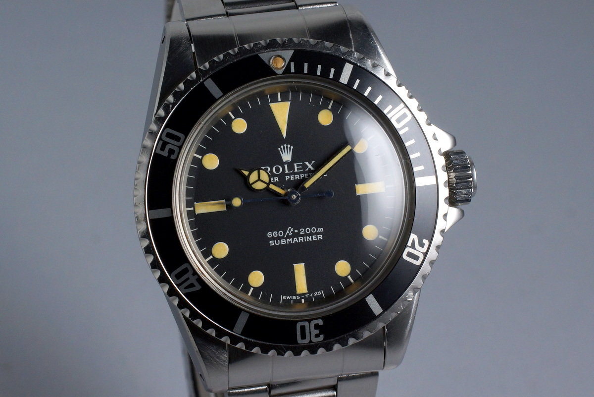 HQ Milton 1973 Rolex Submariner 5513 Serif Dial Inventory 7795