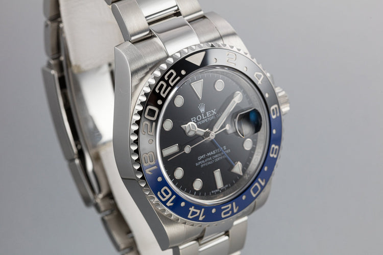 2016 Rolex GMT-Master II 116710 BLNR "Batman" with Box and Papers