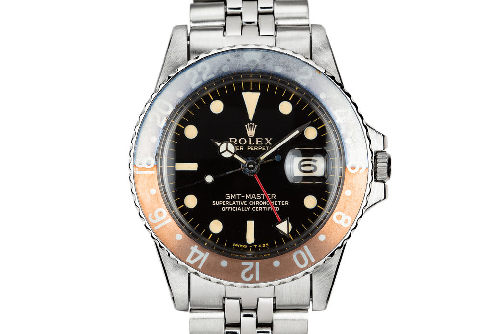 HQ Milton 1965 Rolex GMT-Master 1675 Gilt Dial
