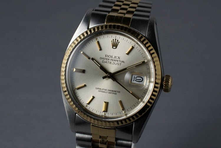 1984 Rolex Two Tone DateJust 16013 with Box and Papers