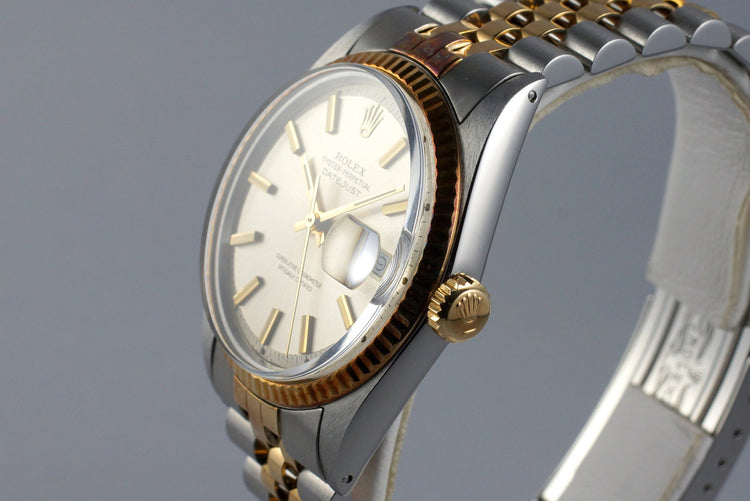 1966 Rolex Two Tone DateJust 1601 Heavy Patina