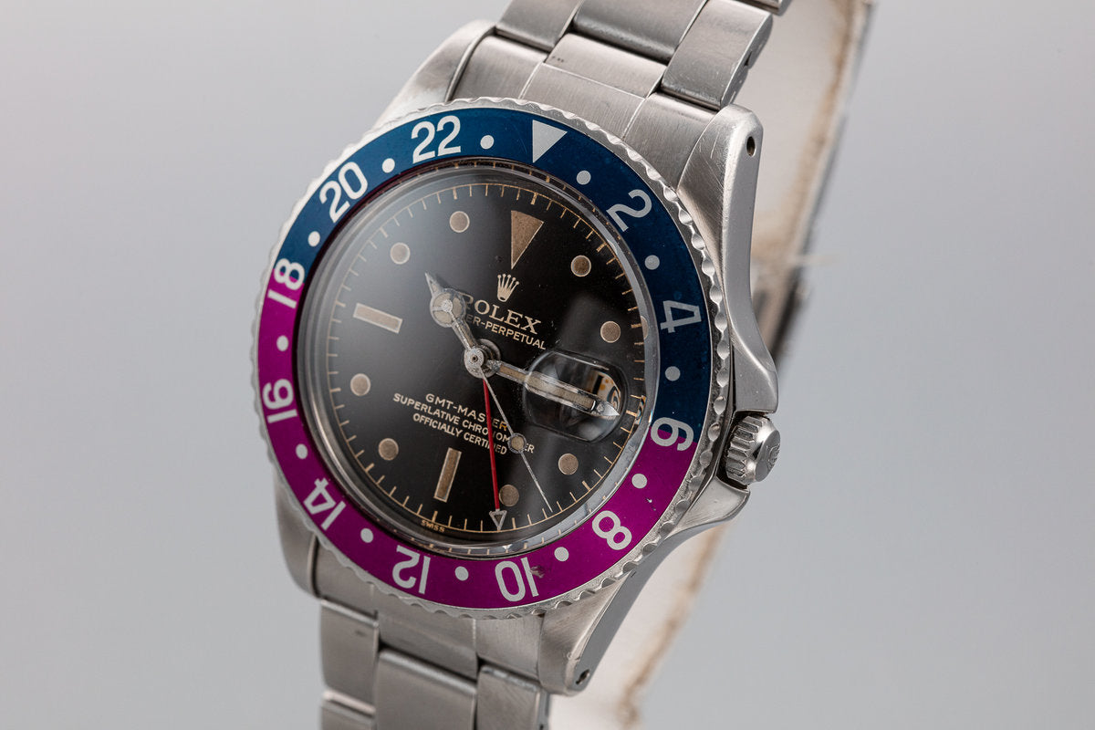 HQ Milton - 1960 Rolex pointed Crown Guard GMT-Master 1675