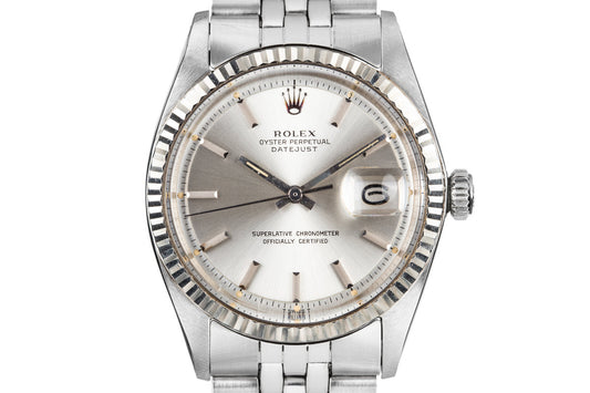 1971 Rolex DateJust 1601 Silver Dial