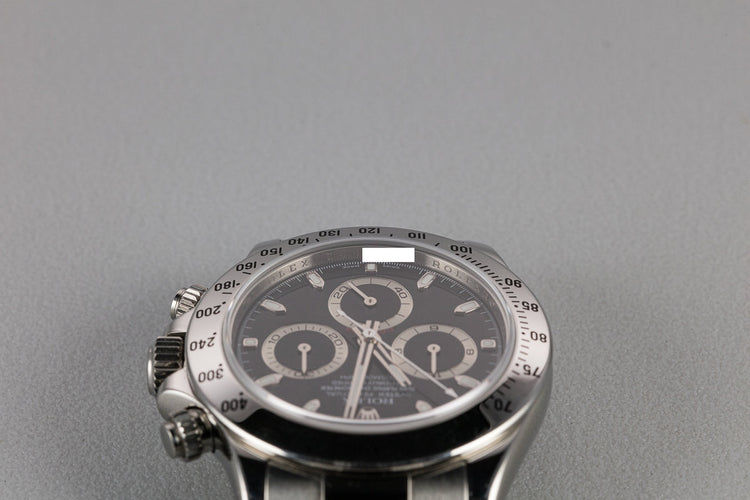 2005 Rolex Daytona 116520 Black Dial with Box and Papers