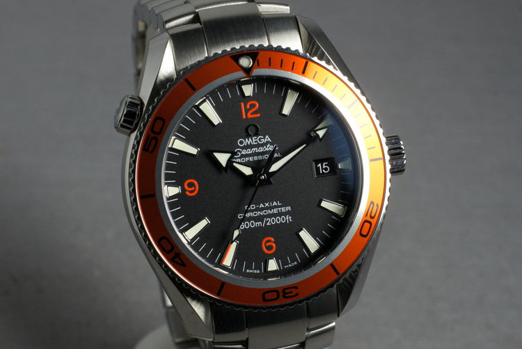 Omega Planet Ocean 2209.5 with Box and Papers