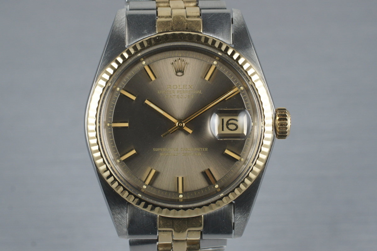 HQ Milton 1976 Rolex DateJust 1601 Wide Boy Dial Inventory