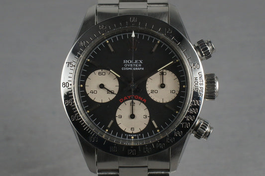 Rolex Daytona Ref 6265 BIG RED Black Dial