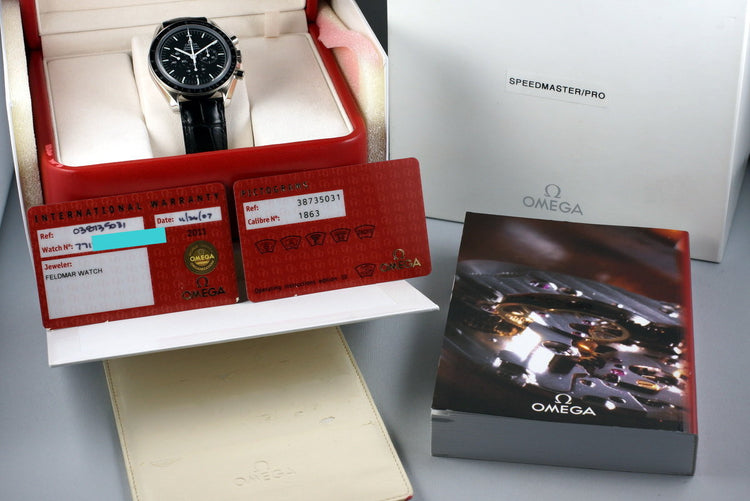2007 Omega Speedmaster 3873.50.31 with Box and Papers