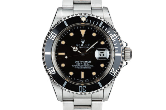 1991 Rolex Submariner 16610