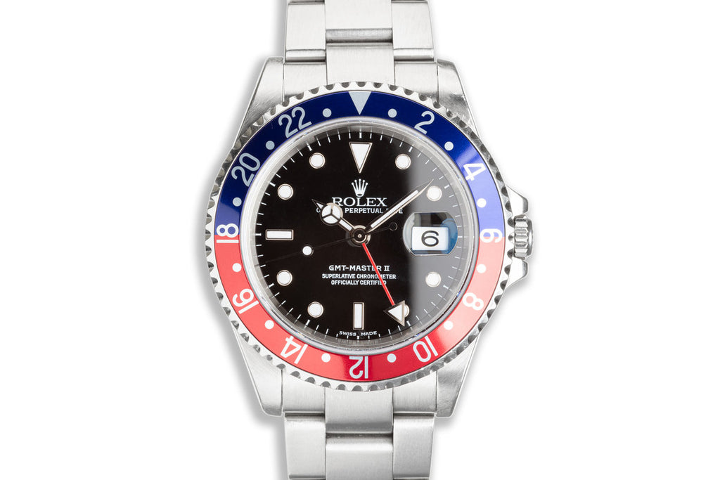 2003 Rolex GMT-Master II 16710 with Box & Papers