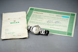1972 Rolex Oyster Perpetual 5500 White Roman Numeral Dial with Papers