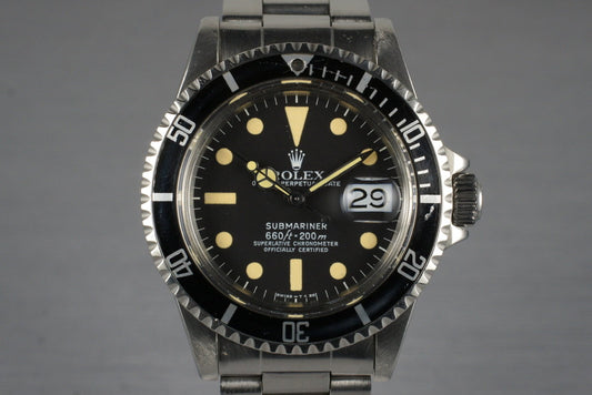 1978 Rolex Submariner 1680 with Box and Papers