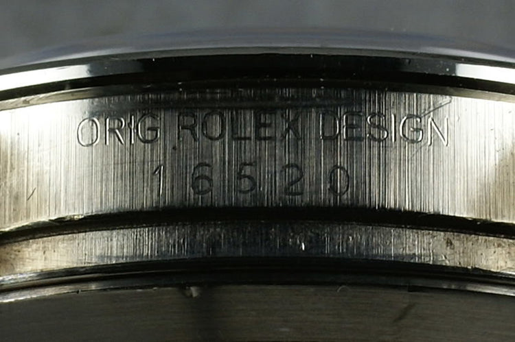 Rolex SS Zenith Daytona 16520 inverted 6 dial