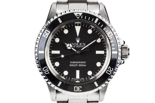 1981 Rolex Submariner 5513 with Maxi IV Dial