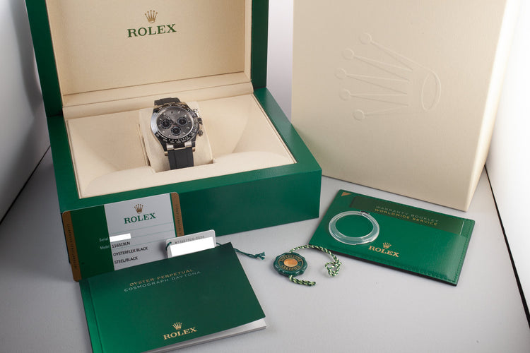 2019 Rolex 18K WG Daytona 116519 LN Grey Dial with Box and Papers