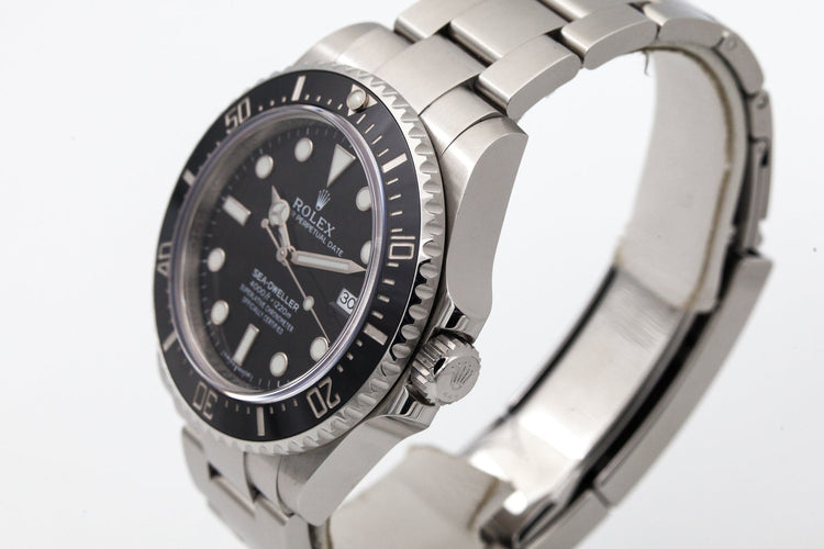 2014 Rolex Ceramic Sea Dweller 116600 with Box and Papers