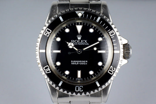 1968 Rolex Submariner 5513 Service Dial