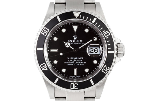 2005 Rolex Submariner 16610