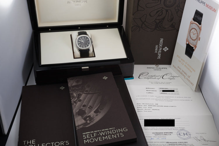 2014 Patek Philippe Aquanaut 5167A.001 with Box and Papers
