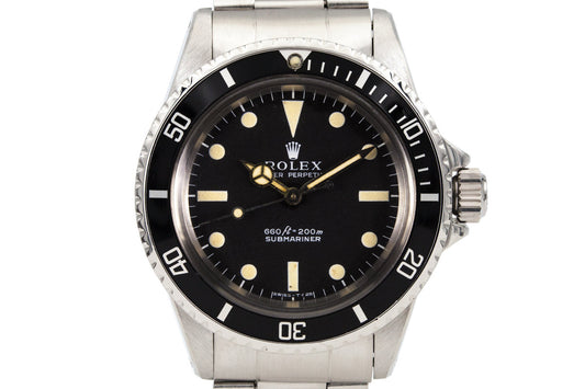 1972 Rolex Submariner 5513 Serif Dial