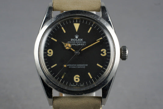 1967 Rolex Explorer 1 1016 with Yellow Lume