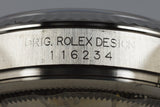 2005 Rolex DateJust 116234 Gray Arabic Dial MINT