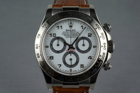 2002 Rolex 18K WG Daytona 116519