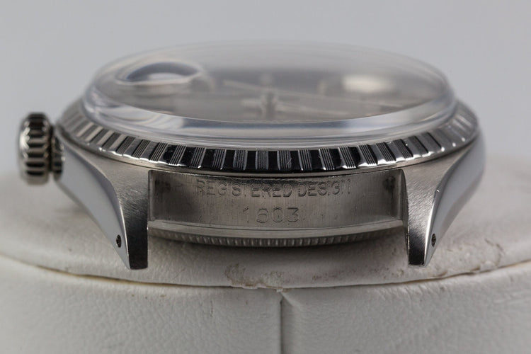 1966 Rolex DateJust 1601 with Gray Dial