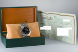 1999 Rolex Explorer II 16570 Black "Swiss" Dial with Box and Papers